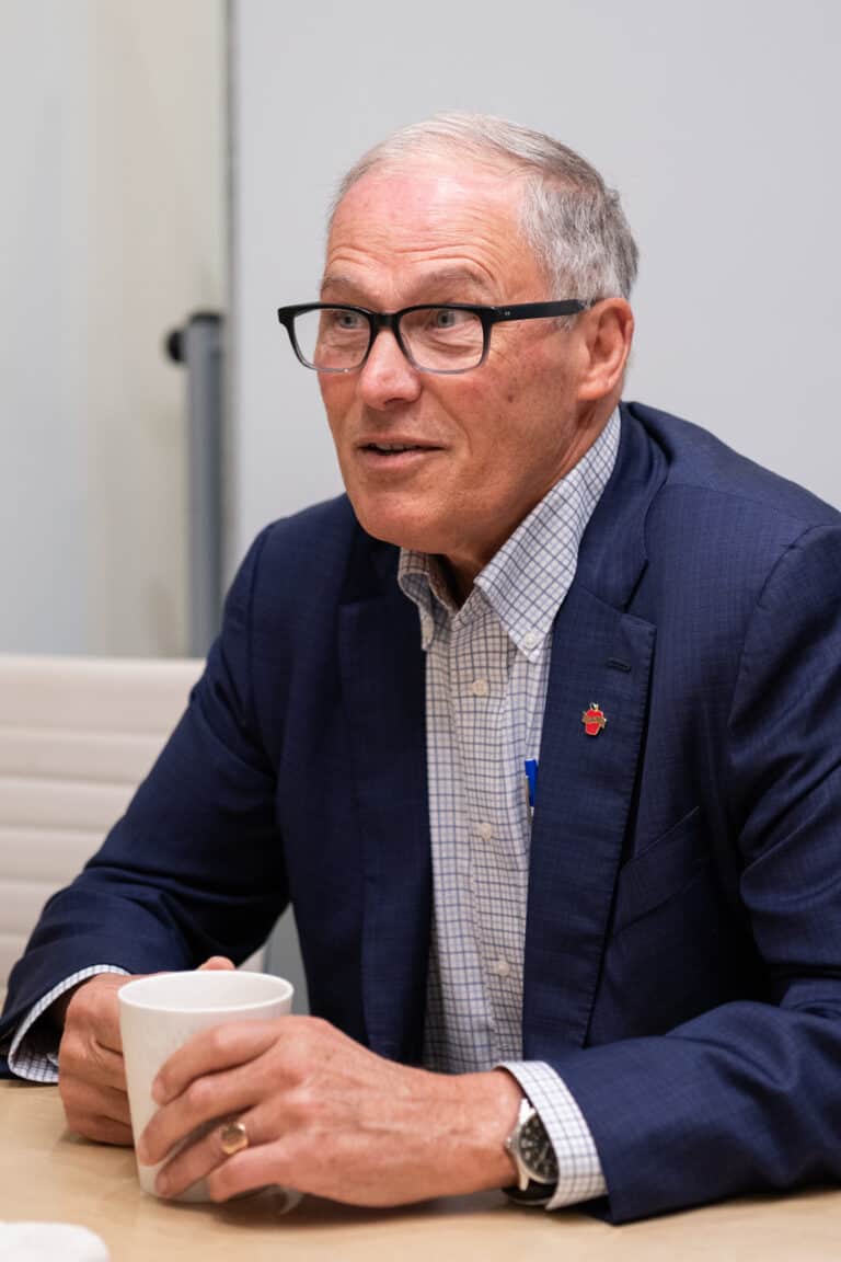 Talking Camp Hope, housing and more with Gov. Jay Inslee