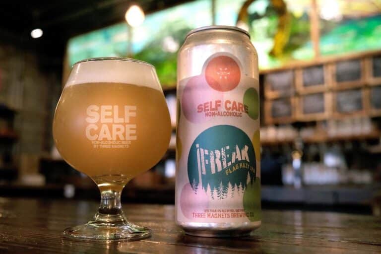 Photo of Three Magnets Brewery Self Care Non Alcoholic line of beer