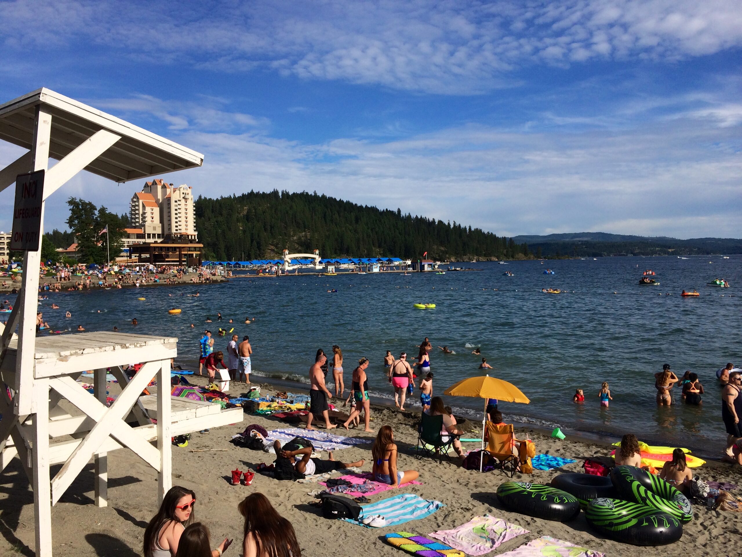Best beaches near spokane - Lake Coeur d'Alene