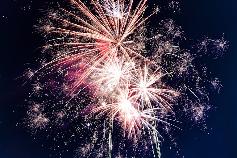 4th of July fireworks in Spokane, Washington