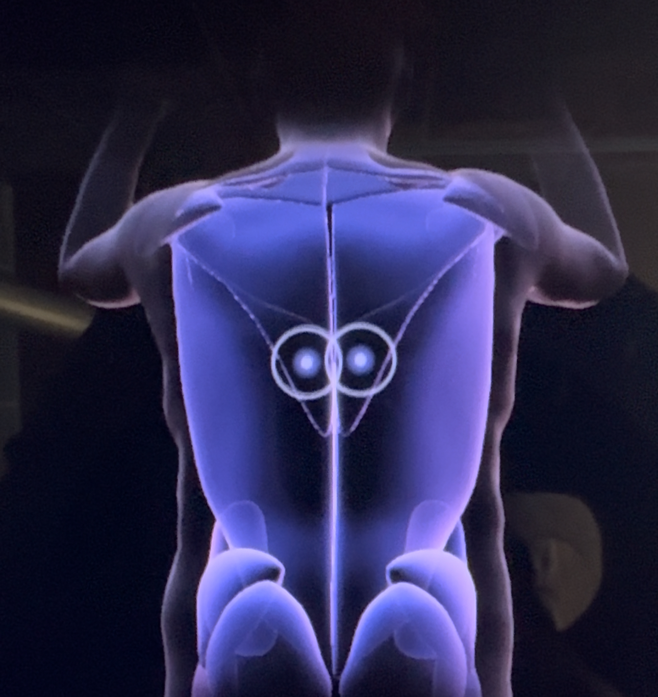 AI Massage Review Video at the Coeur d'Alene Casino Back View